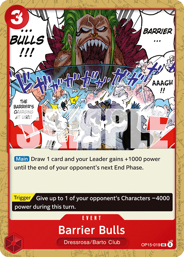 Barrier Bulls