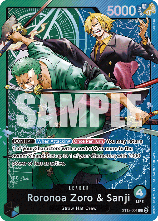 Roronoa Zoro & Sanji